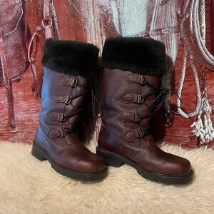 Sorel leather boots